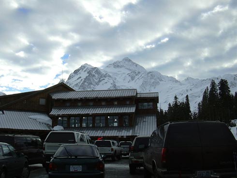 Mt. Baker Ski Resort Parking.