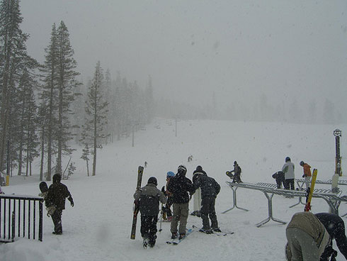 Sierra at Tahoe Ski Resort.
