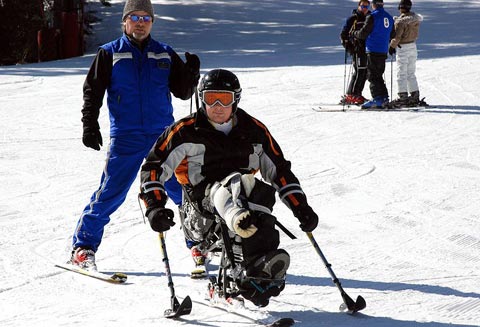 Vail Veterans monoski