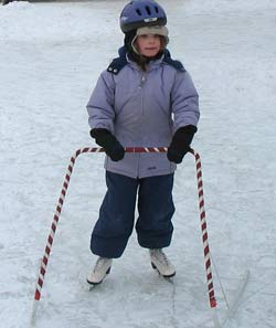 learning how to skate